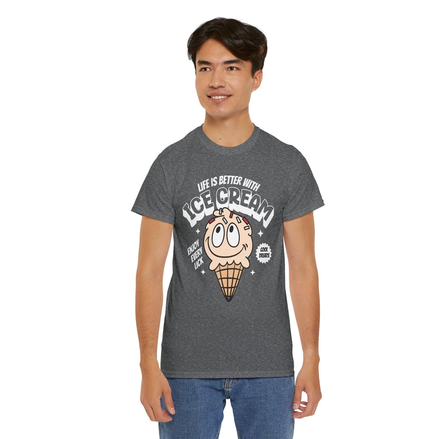 COOKIES & CREAM ICE CREAM - Dessert (Basic Tee)