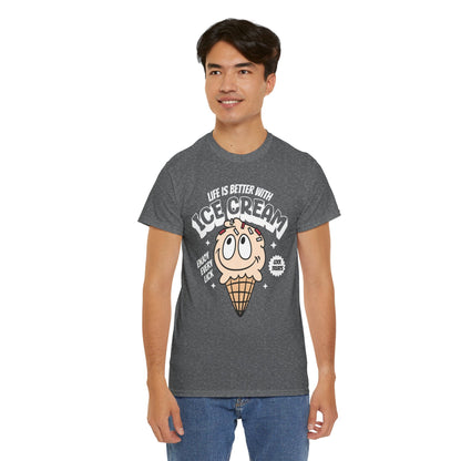 COOKIES & CREAM ICE CREAM - Dessert (Basic Tee)