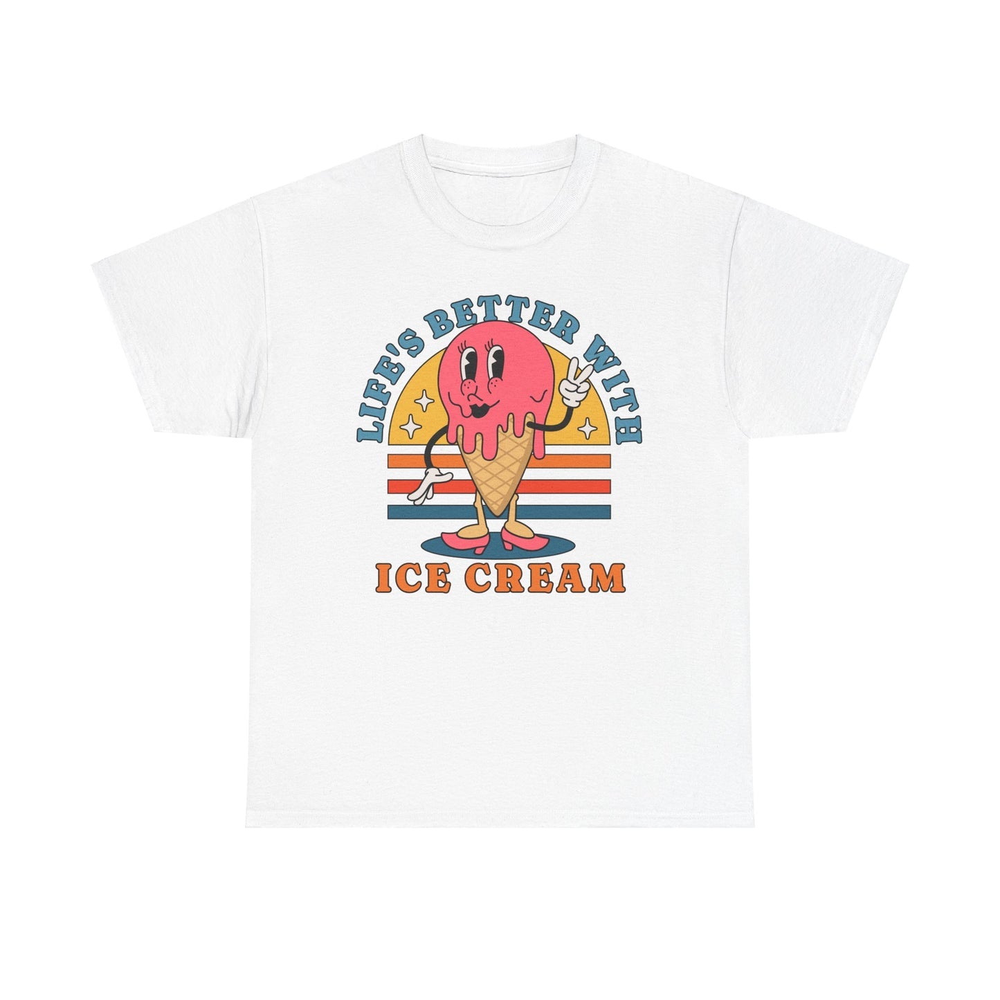 STRAWBERRY ICE CREAM - Dessert (Basic Tee)