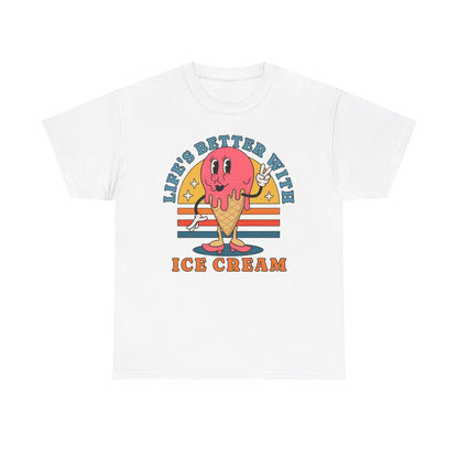STRAWBERRY ICE CREAM - Dessert (Basic Tee)