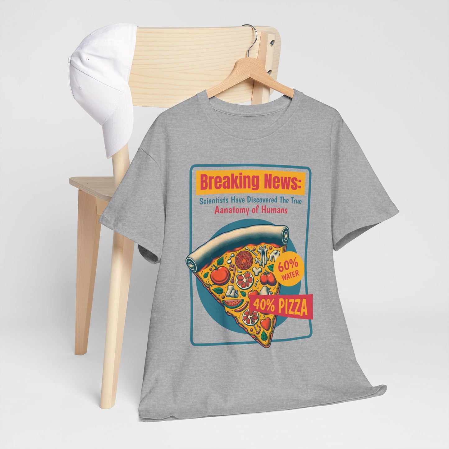 SMOKED SALMON - Pizza (Basic Tee)