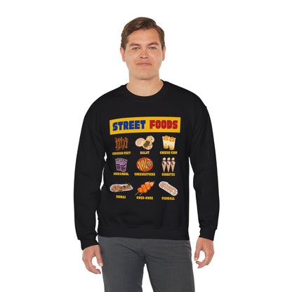 PINOY STREET FOODS  2 - Filipino Food (Sweatshirt)