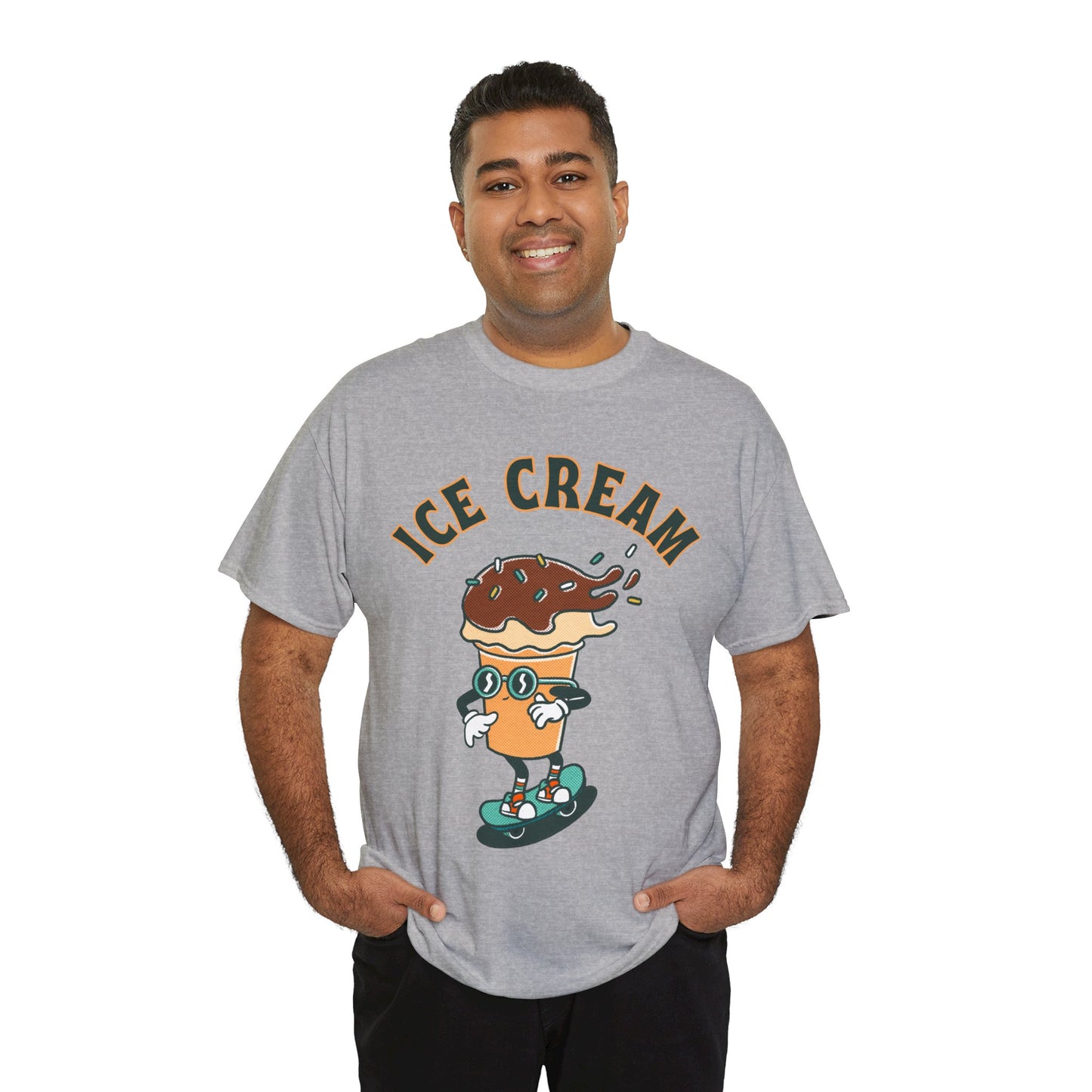 CHOCOLATE ICE CREAM - Dessert (Basic Tee)