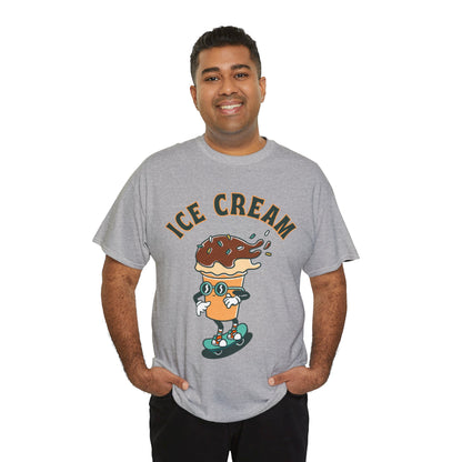 CHOCOLATE ICE CREAM - Dessert (Basic Tee)