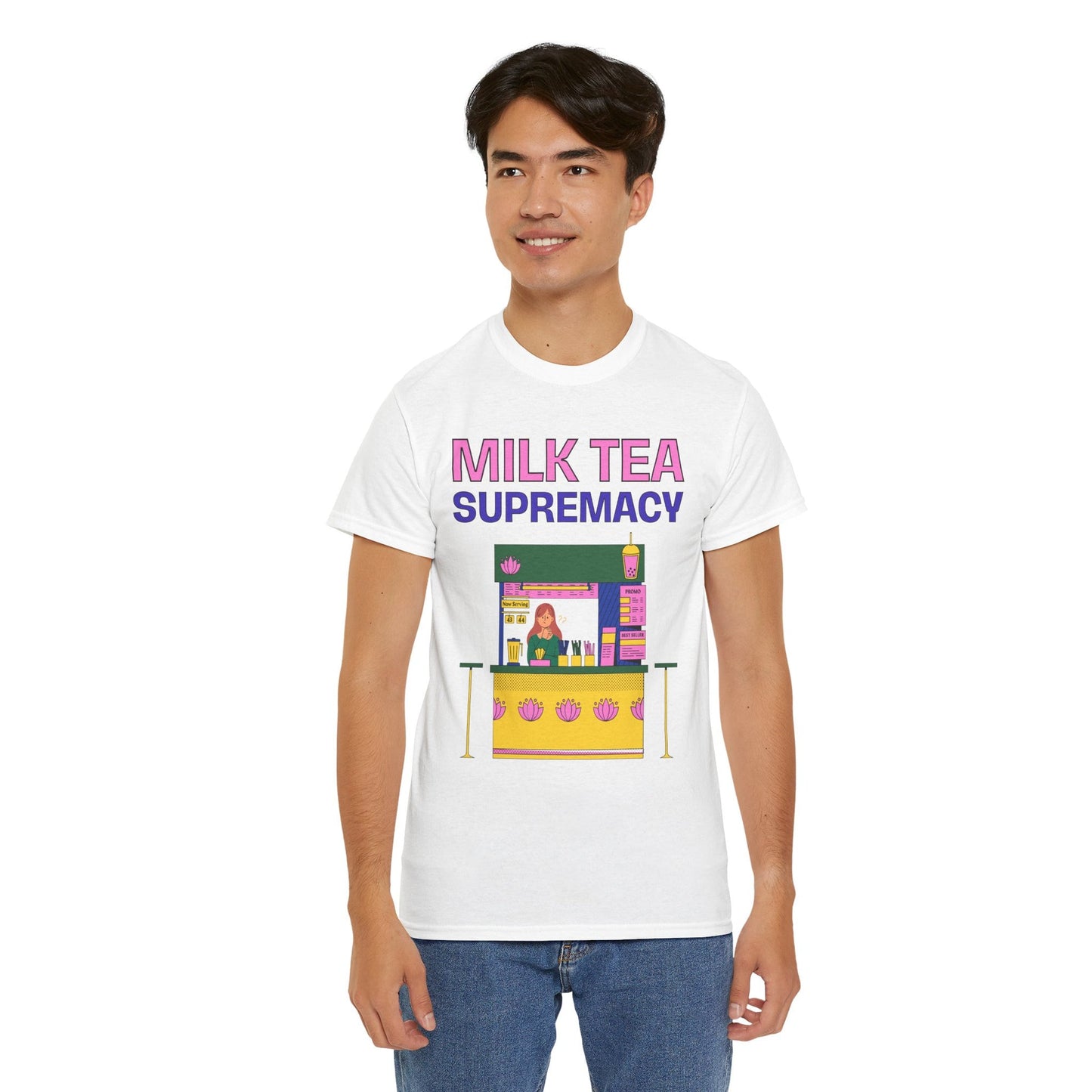 CARAMEL MILK TEA - Drinks (Basic Tee)