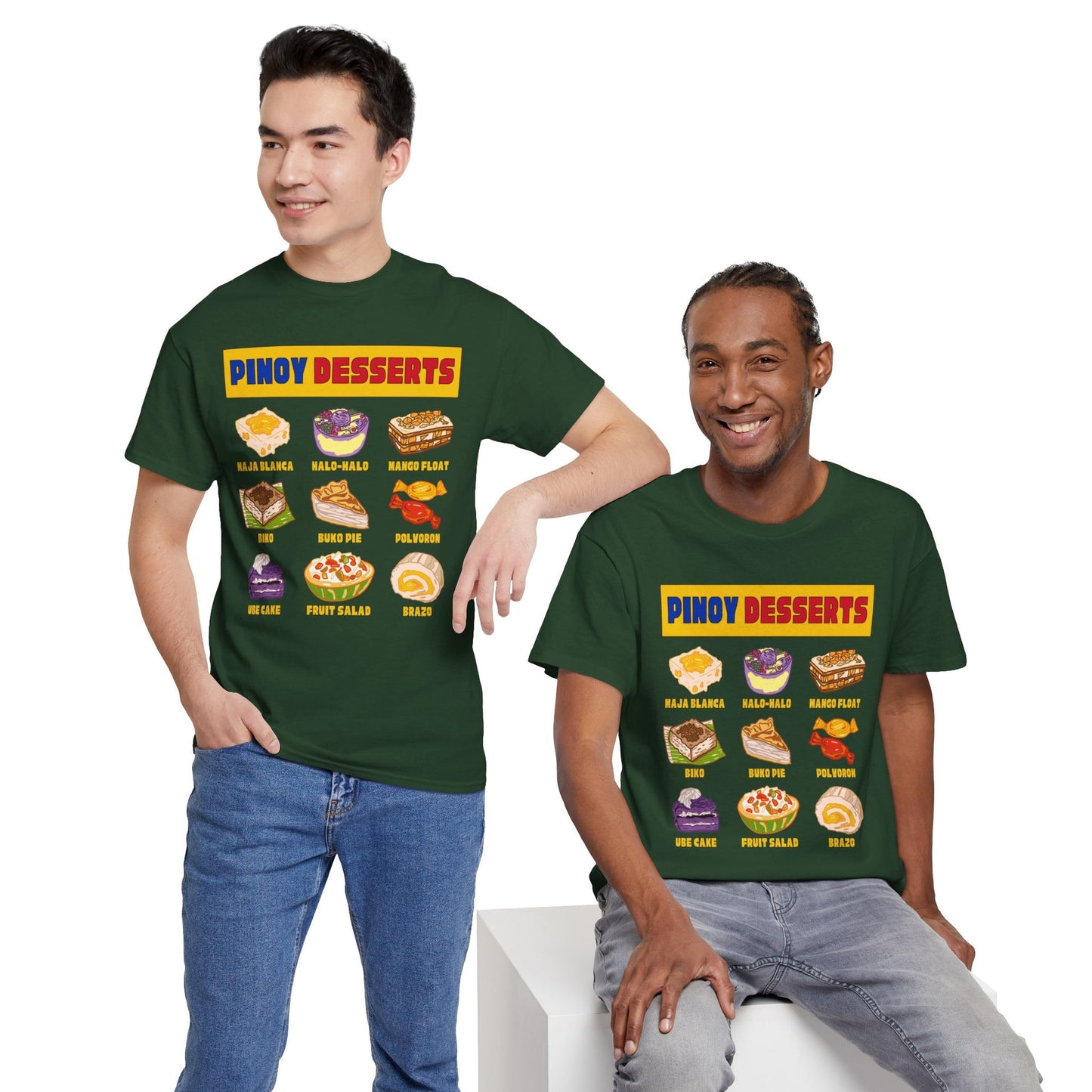 PINOY DESSERTS - Filipino Food (Basic Tee)