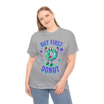 VANILLA FROSTED DONUT - Dessert (Basic Tee)