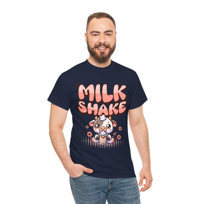 STRAWBERRY MILKSHAKE - Drinks (Basic Tee)