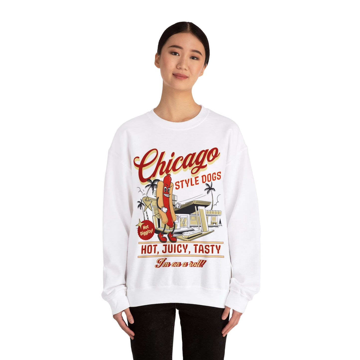 CHICAGO STYLE HOTDOG - Hotdog (Sweatshirt)