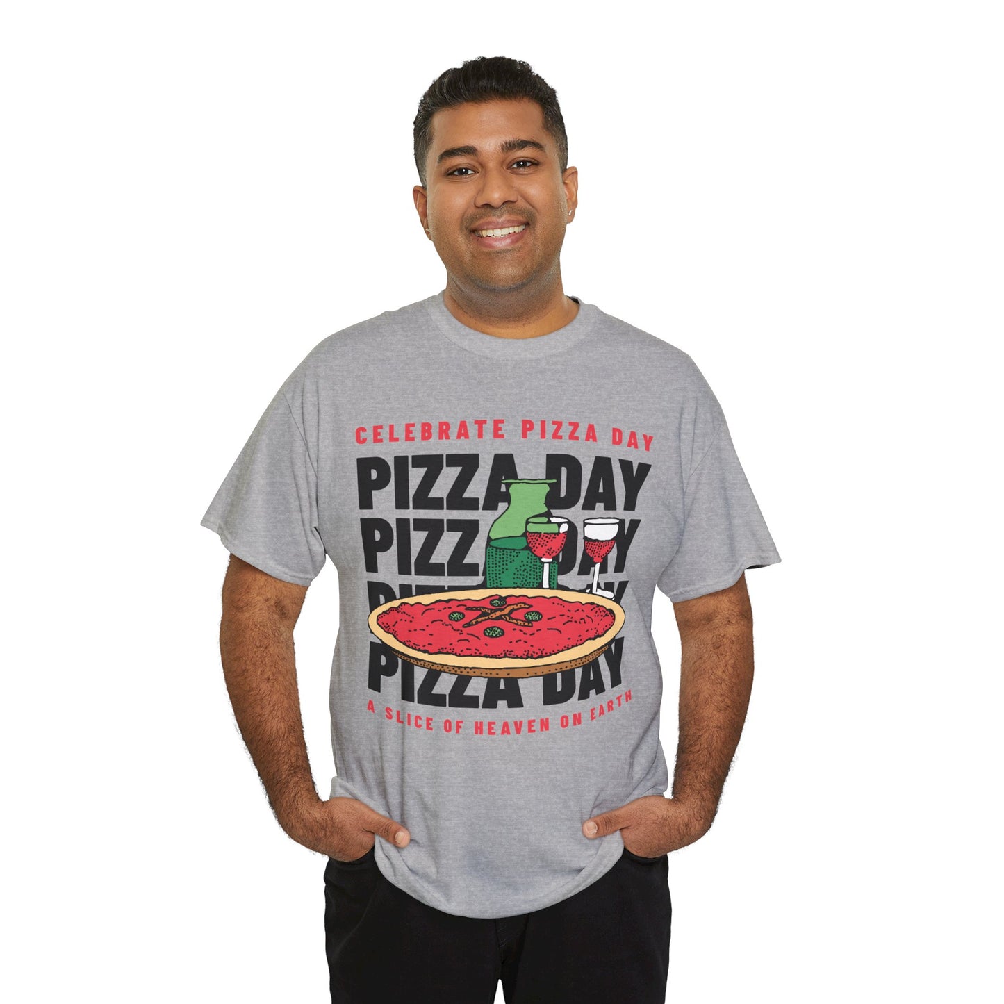 SALAMI & PEPPERS - Pizza (Basic Tee)