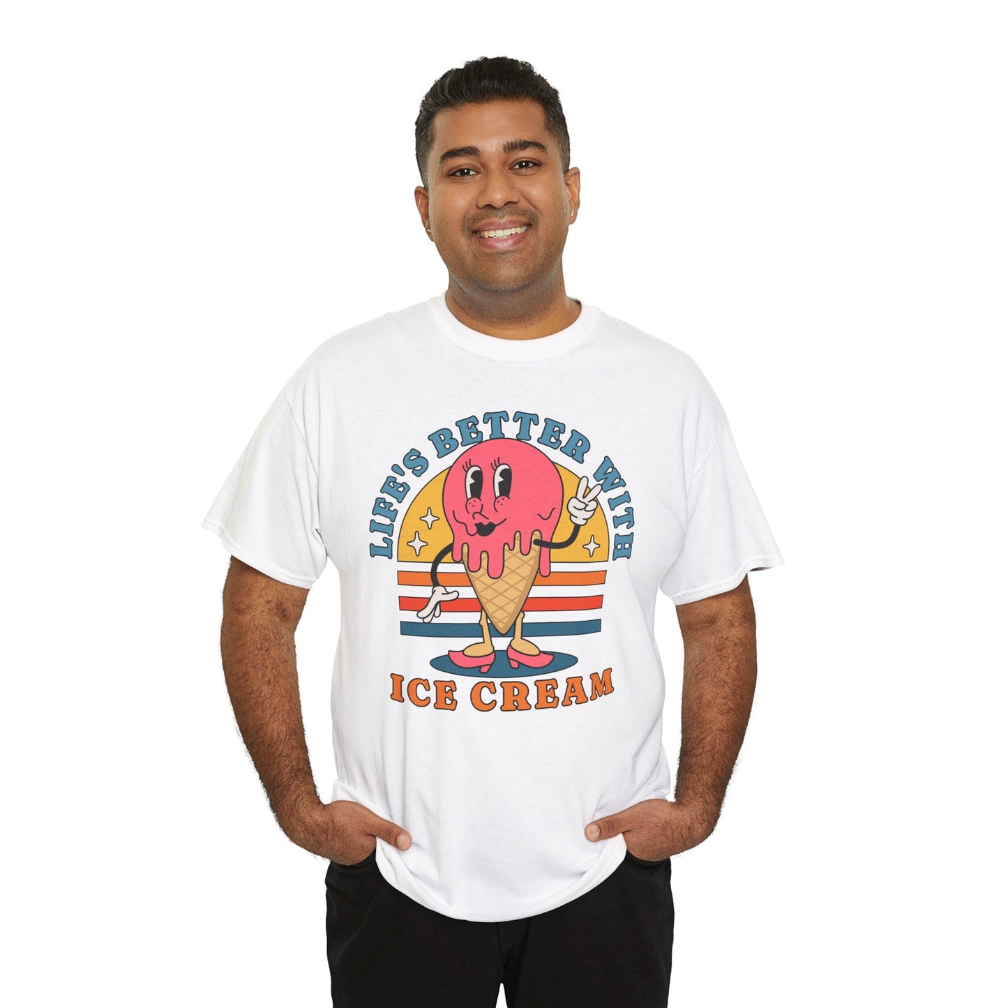 STRAWBERRY ICE CREAM - Dessert (Basic Tee)