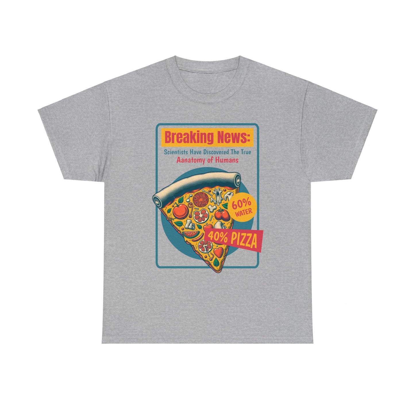 SMOKED SALMON - Pizza (Basic Tee)