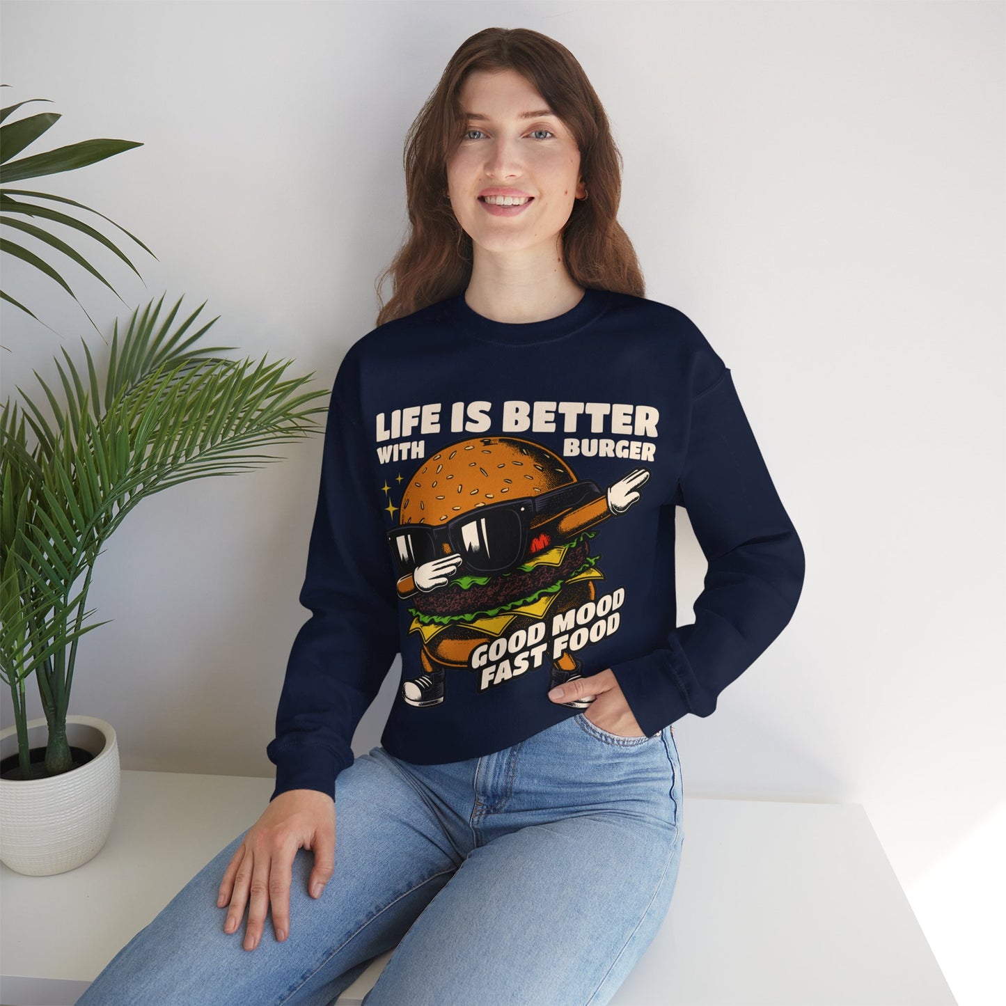 BBQ RANCH BURGER - Burger Sweatshirt)