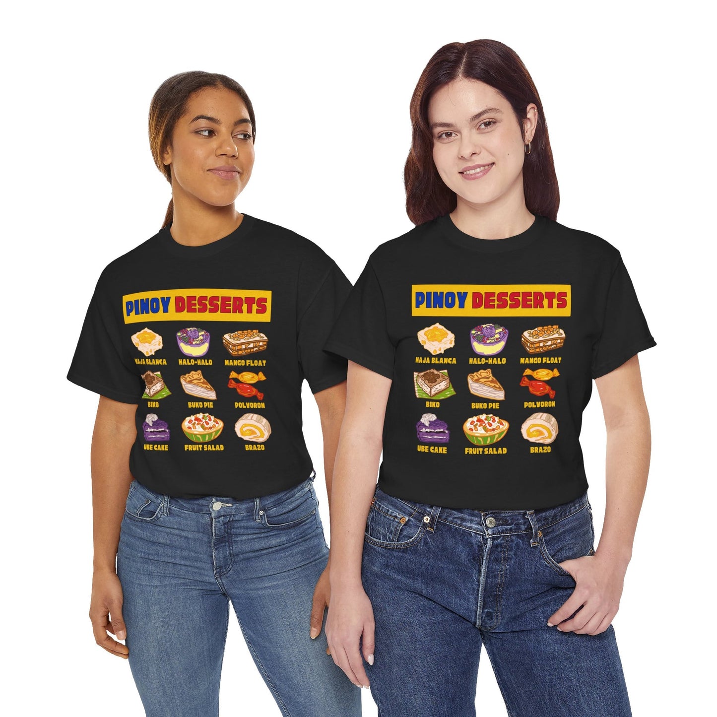 PINOY DESSERTS - Filipino Food (Basic Tee)