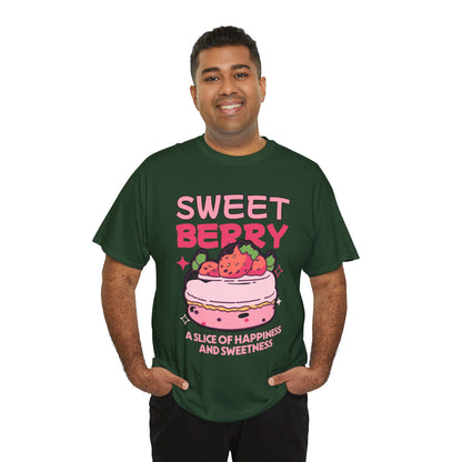 STRAWBERRY CAKE - Dessert (Basic Tee)