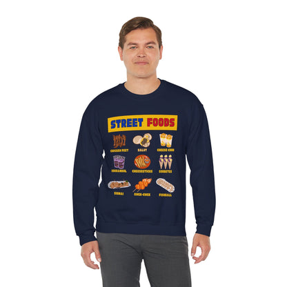 PINOY STREET FOODS  2 - Filipino Food (Sweatshirt)
