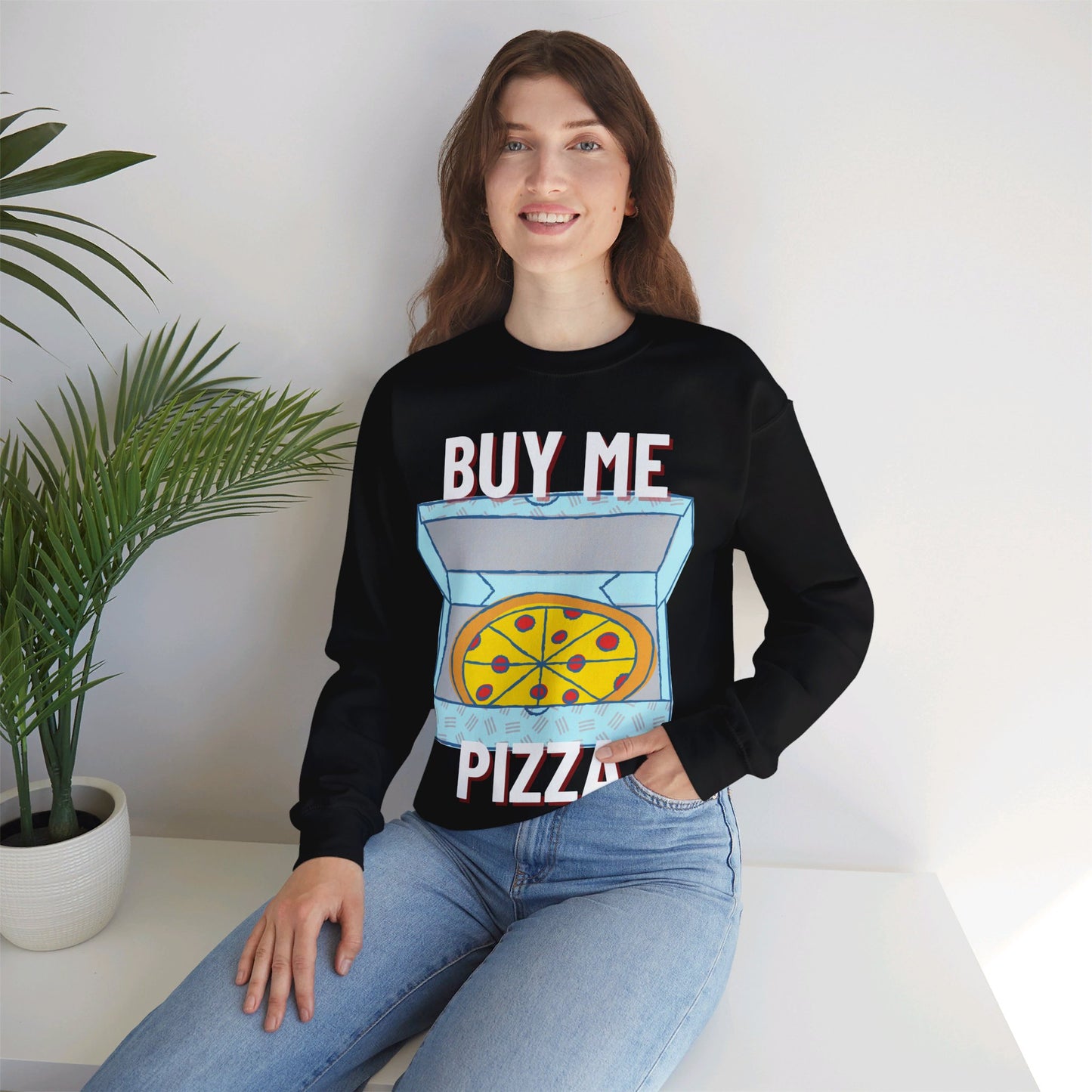 CHICKEN ALFREDO - Pizza (Sweatshirt)