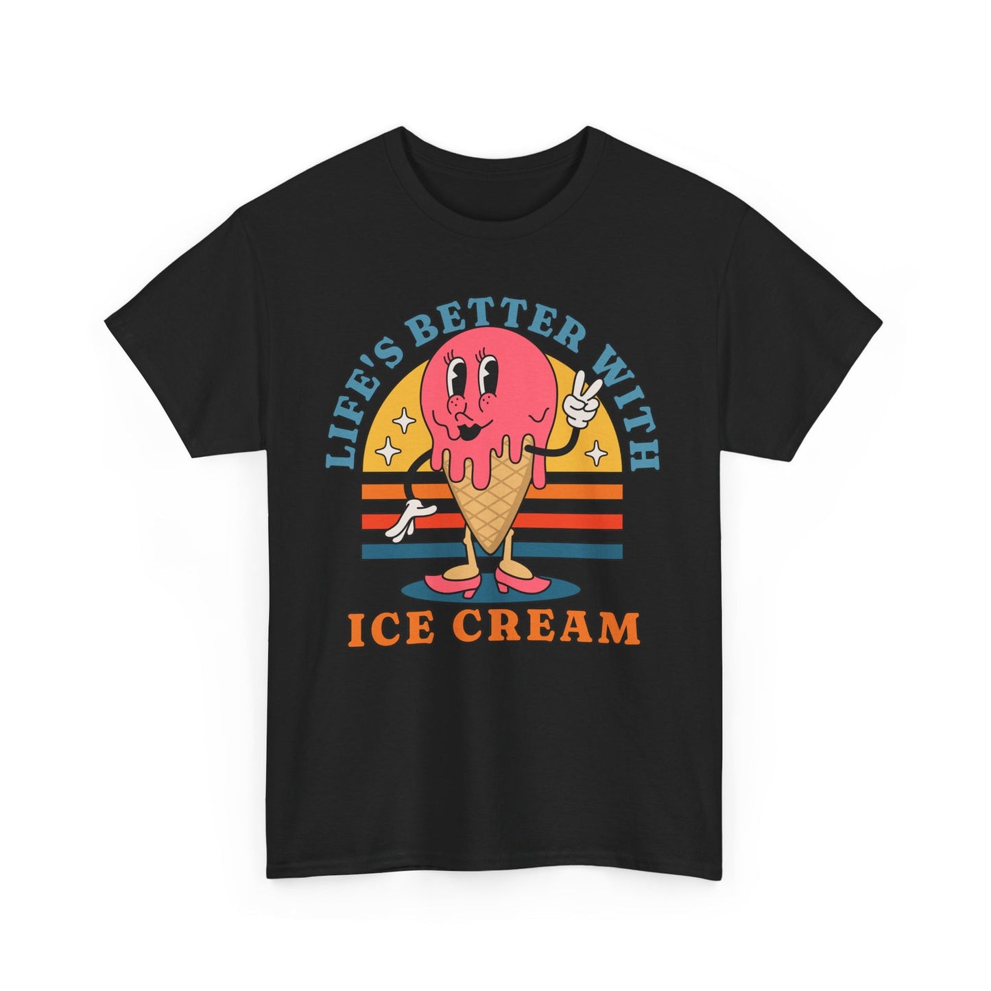 STRAWBERRY ICE CREAM - Dessert (Basic Tee)
