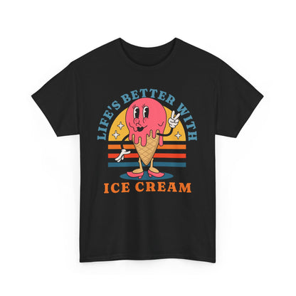 STRAWBERRY ICE CREAM - Dessert (Basic Tee)