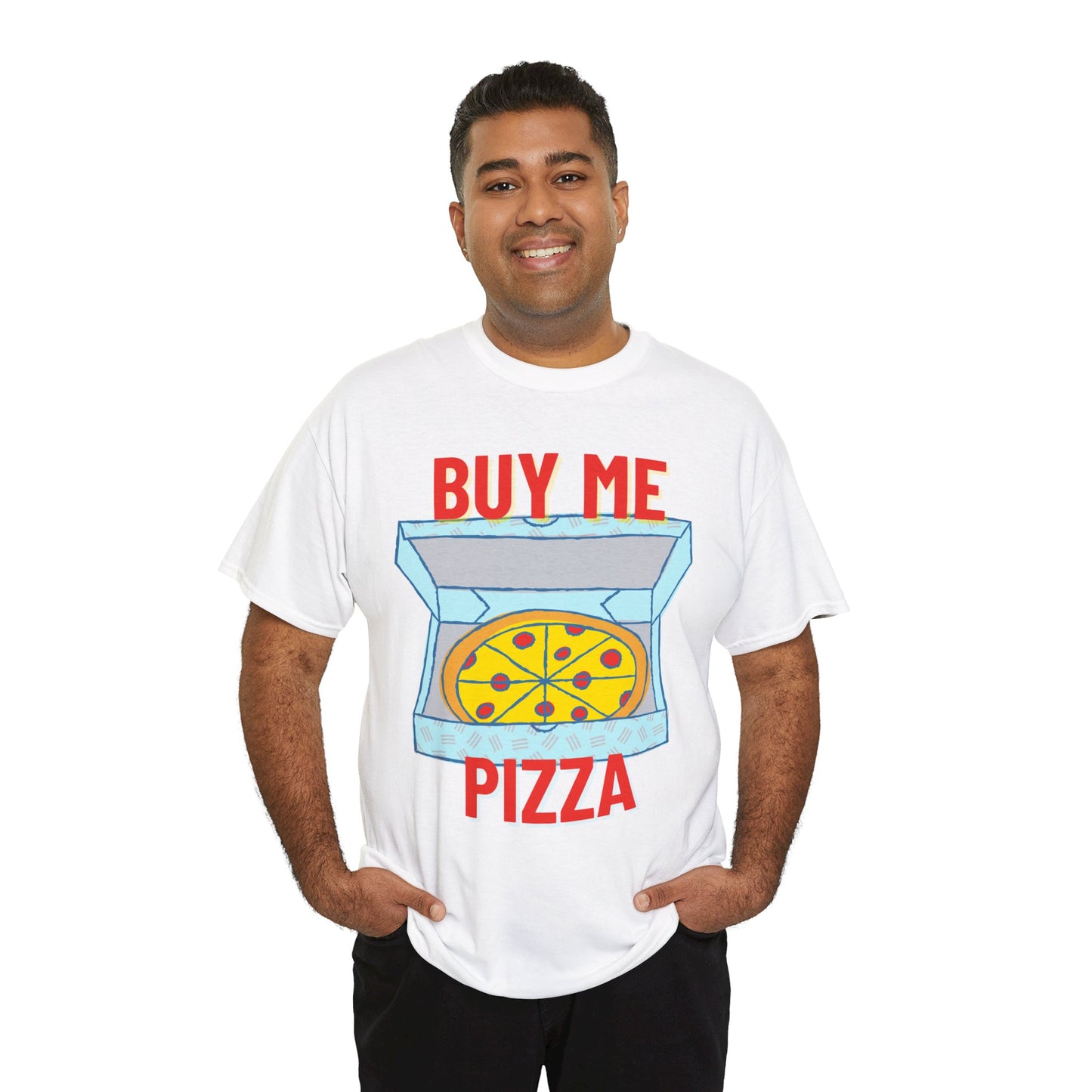 CHICKEN ALFREDO - Pizza (Basic Tee)