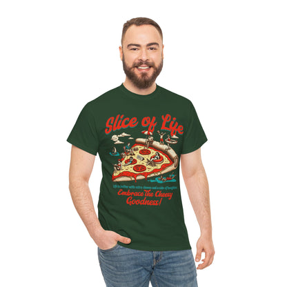 LOBSTER & SPINACH - Pizza (Basic Tee)