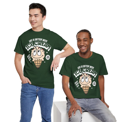 COOKIES & CREAM ICE CREAM - Dessert (Basic Tee)