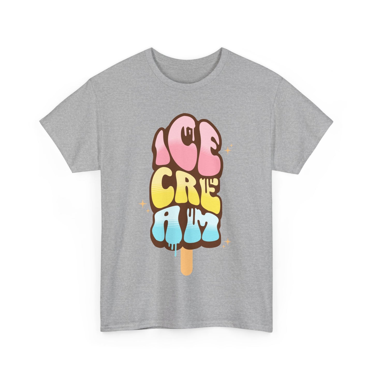 COTTON CANDY ICE CREAM - Dessert (Basic Tee)