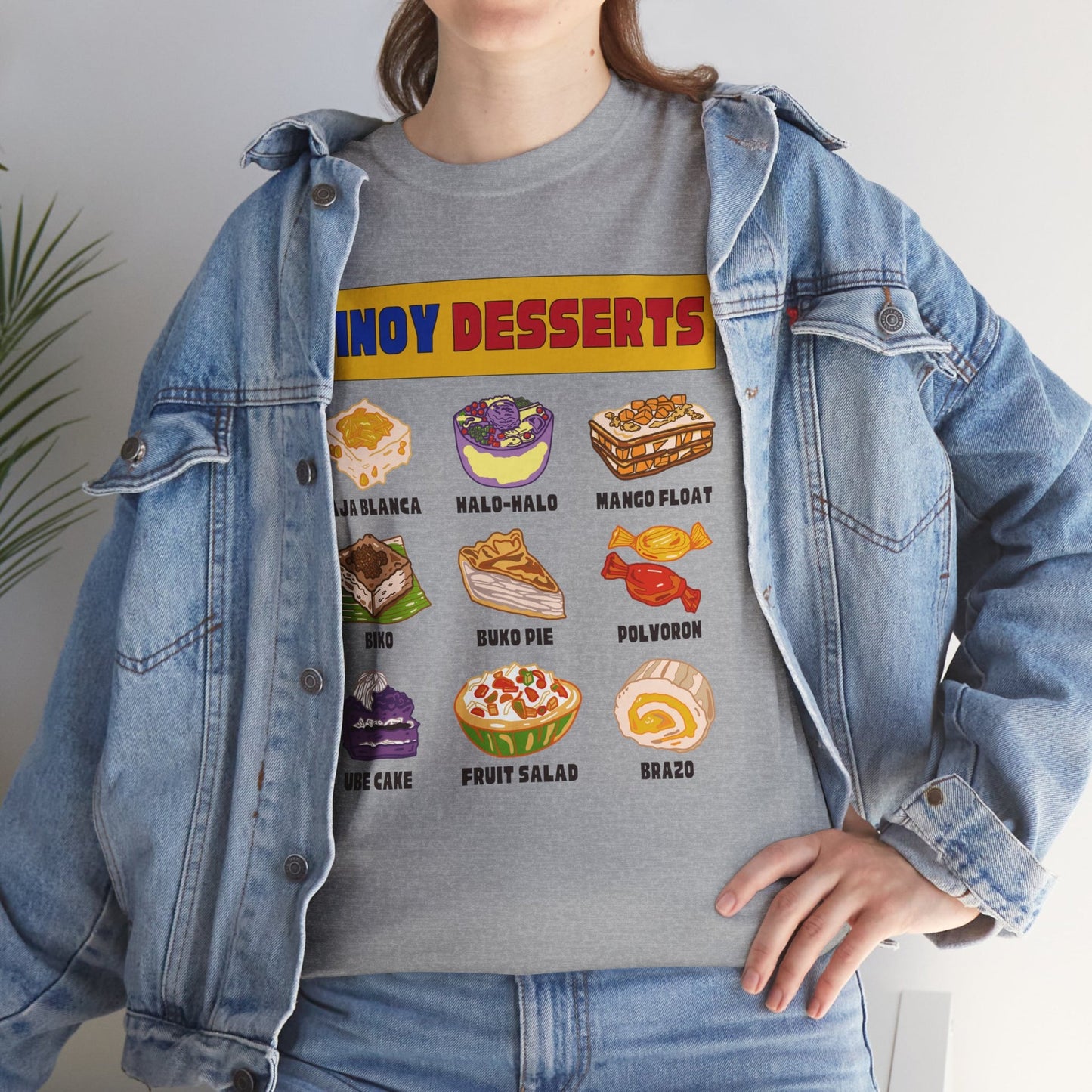 PINOY DESSERTS - Filipino Food (Basic Tee)