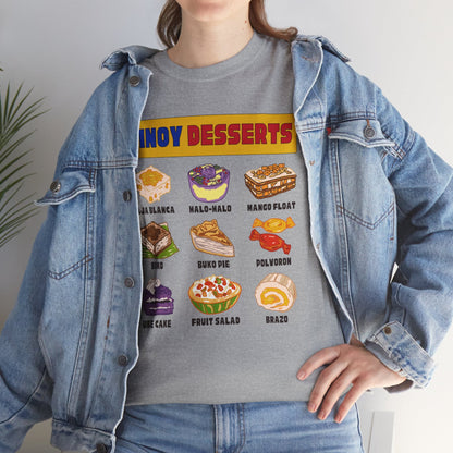 PINOY DESSERTS - Filipino Food (Basic Tee)