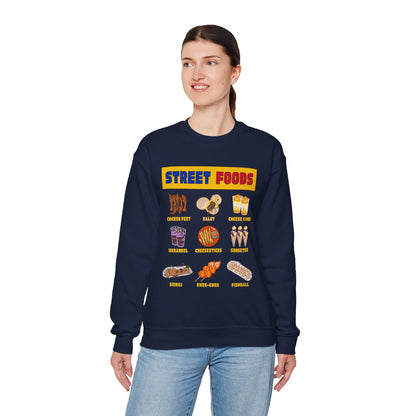 PINOY STREET FOODS  2 - Filipino Food (Sweatshirt)