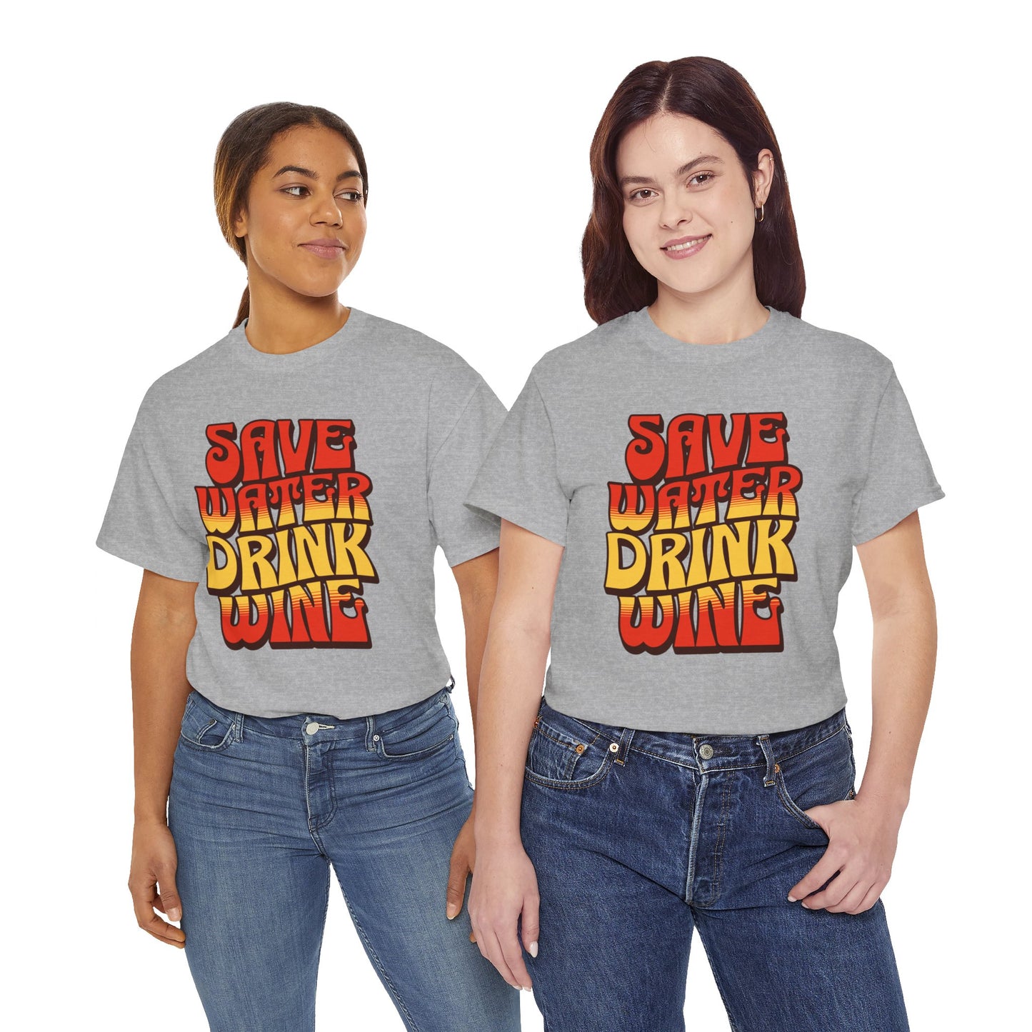 RED WINE - Drinks (Basic Tee)