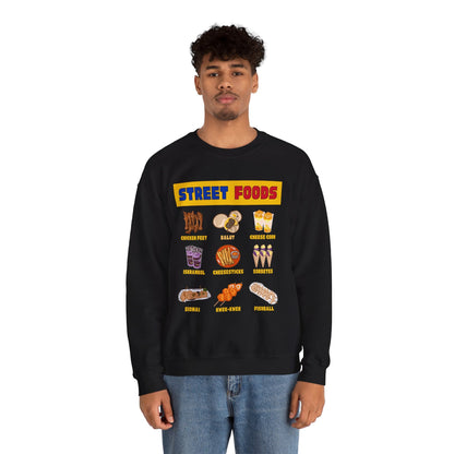 PINOY STREET FOODS  2 - Filipino Food (Sweatshirt)