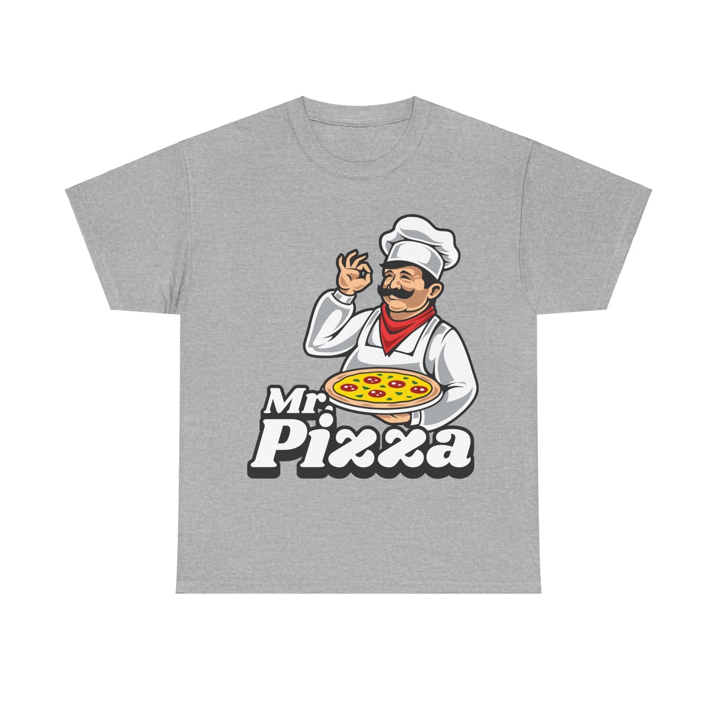 GARLIC CHICKEN - Pizza (Basic Tee)