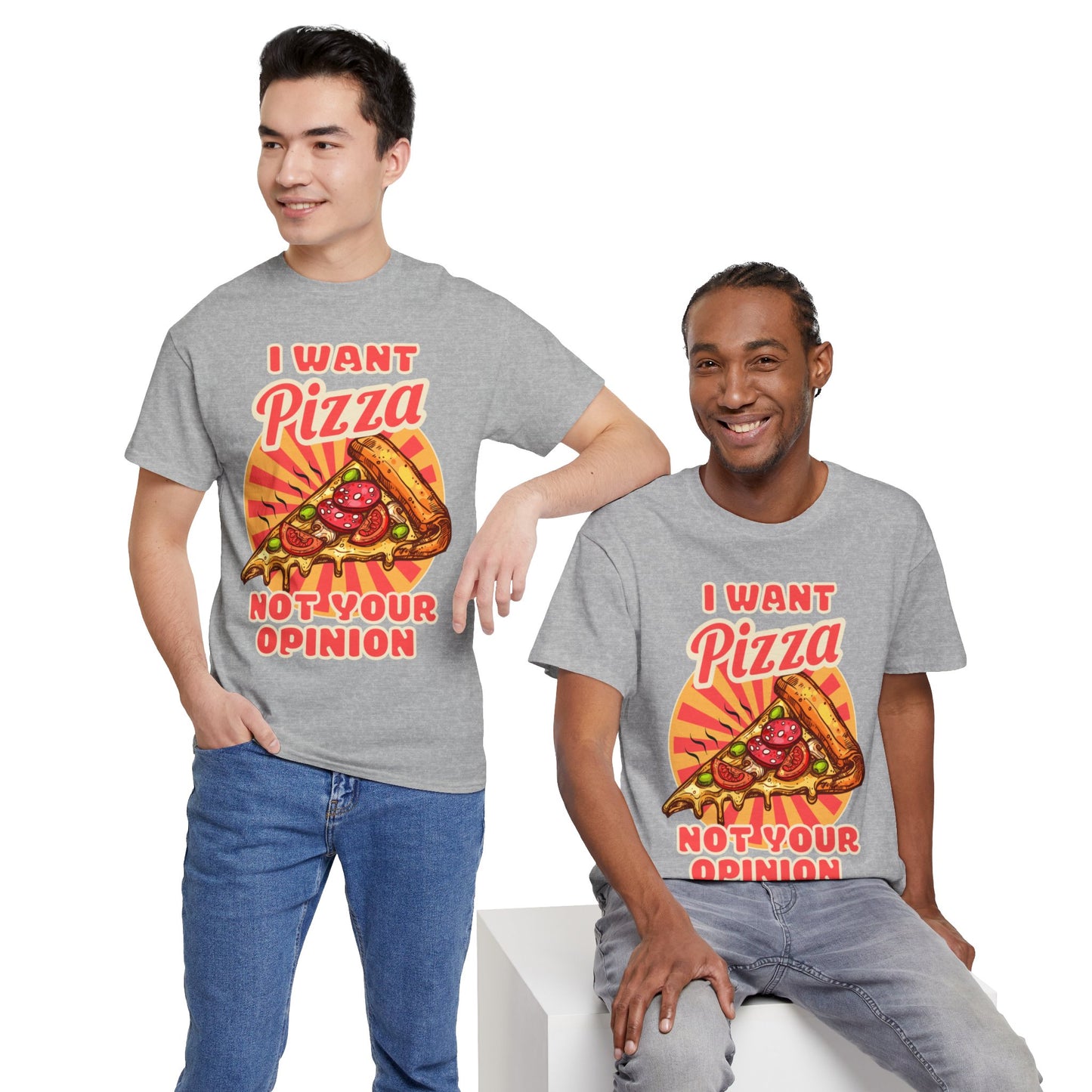 BBQ CHICKEN - Pizza (Basic Tee)