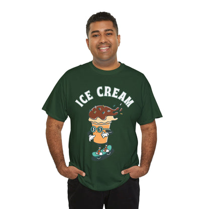 CHOCOLATE ICE CREAM - Dessert (Basic Tee)