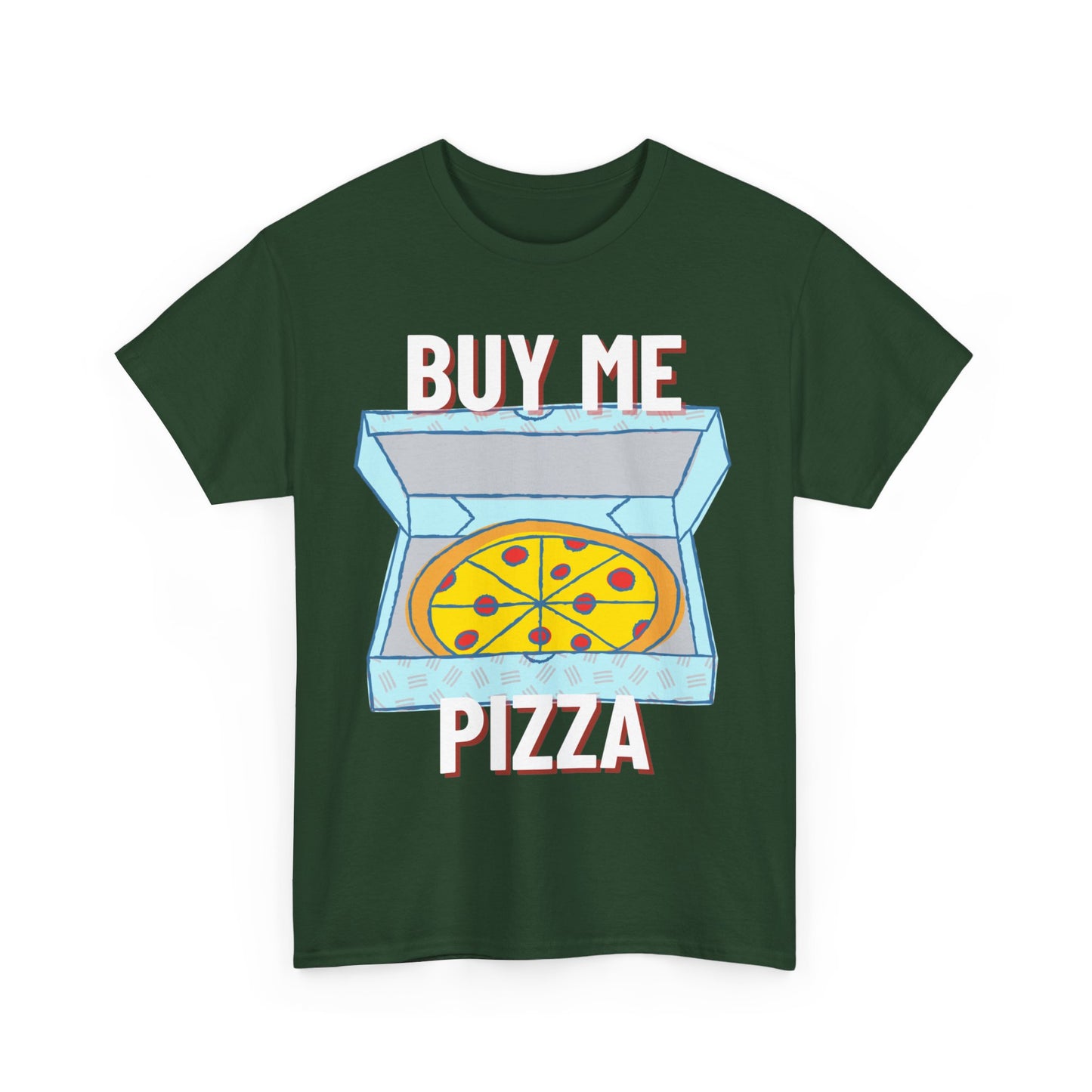 CHICKEN ALFREDO - Pizza (Basic Tee)