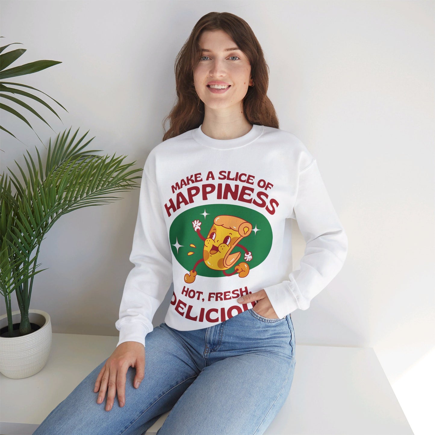 FOUR CHEESE - Pizza (Sweatshirt)