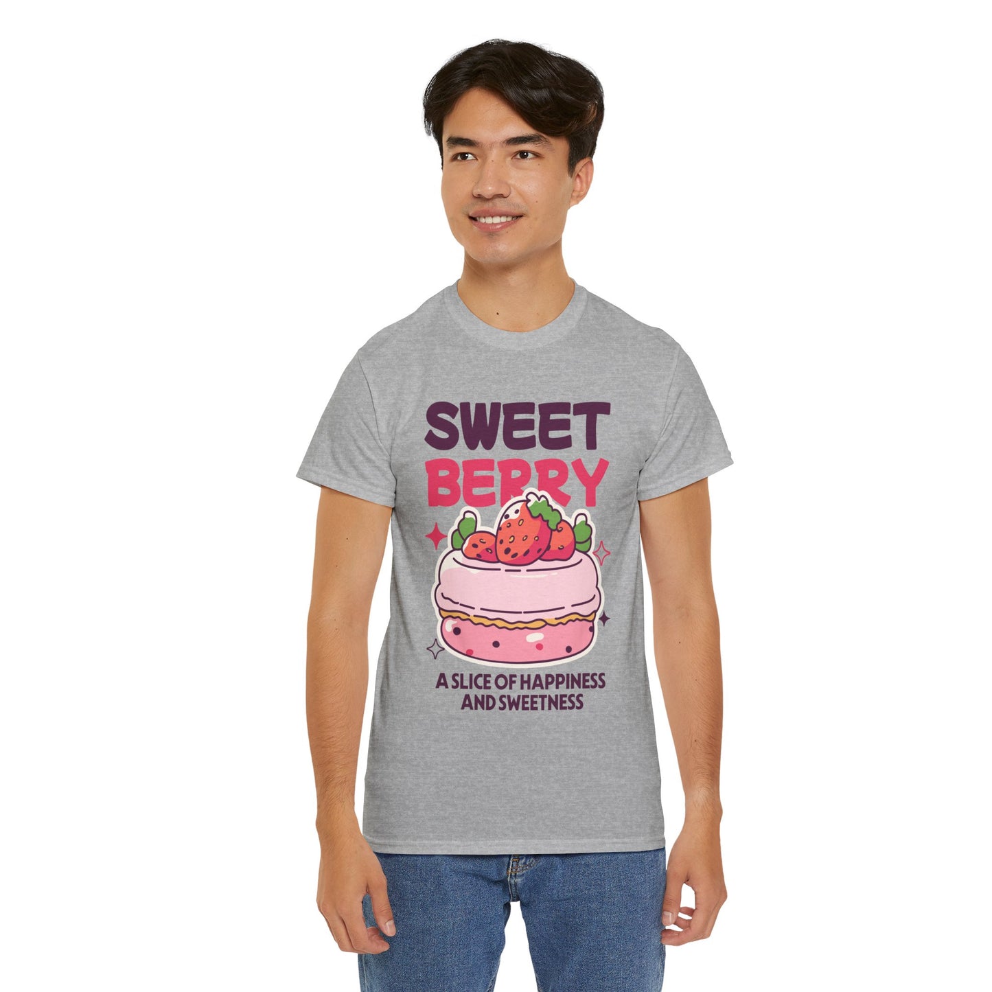 STRAWBERRY CAKE - Dessert (Basic Tee)