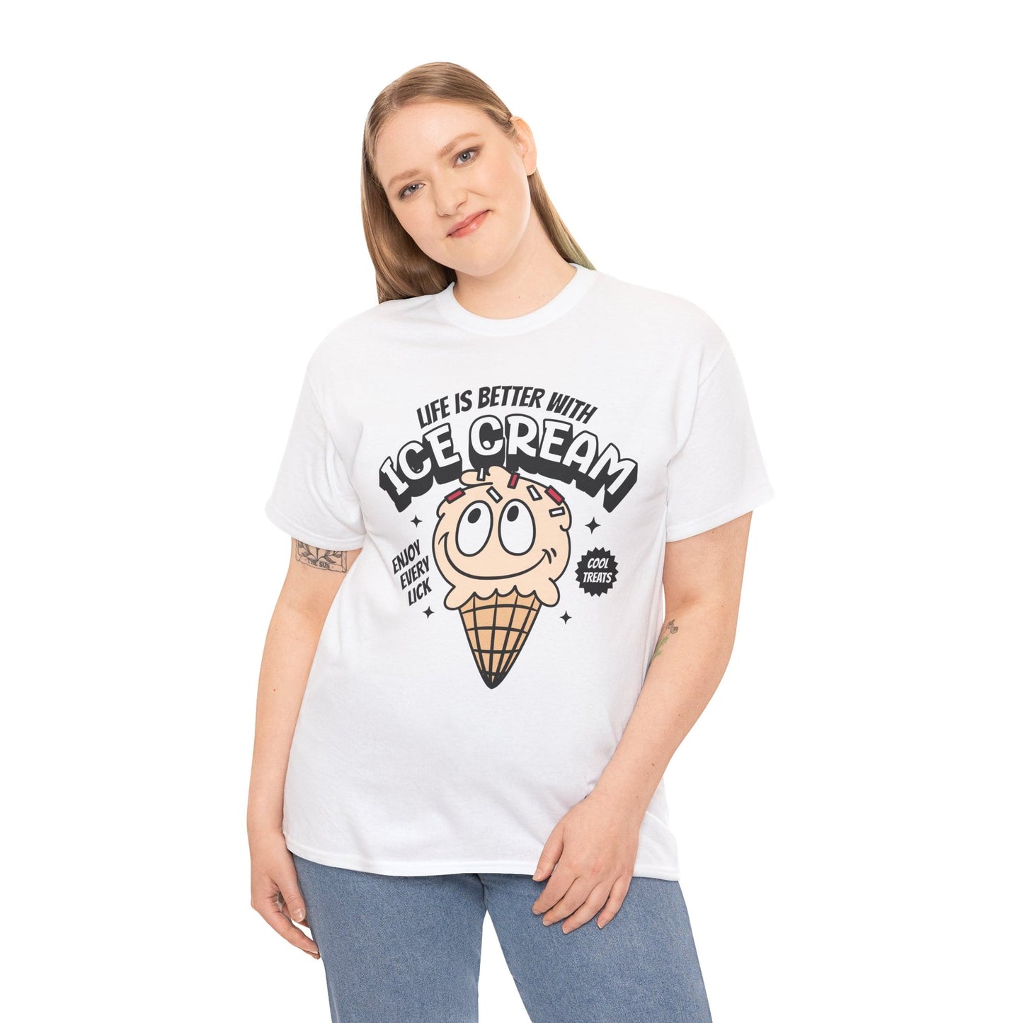 COOKIES & CREAM ICE CREAM - Dessert (Basic Tee)