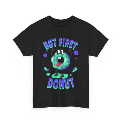 VANILLA FROSTED DONUT - Dessert (Basic Tee)