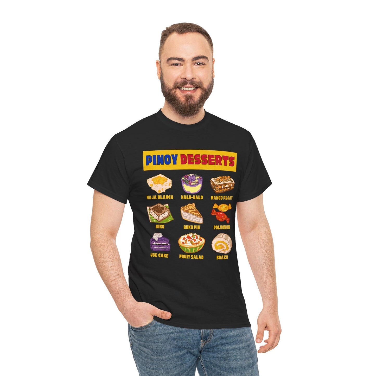 PINOY DESSERTS - Filipino Food (Basic Tee)