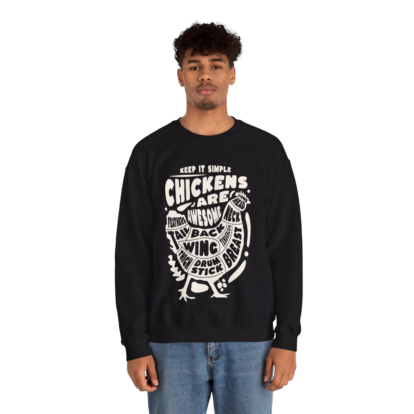 ROAST CHICKEN - All Meat (Sweatshirt)