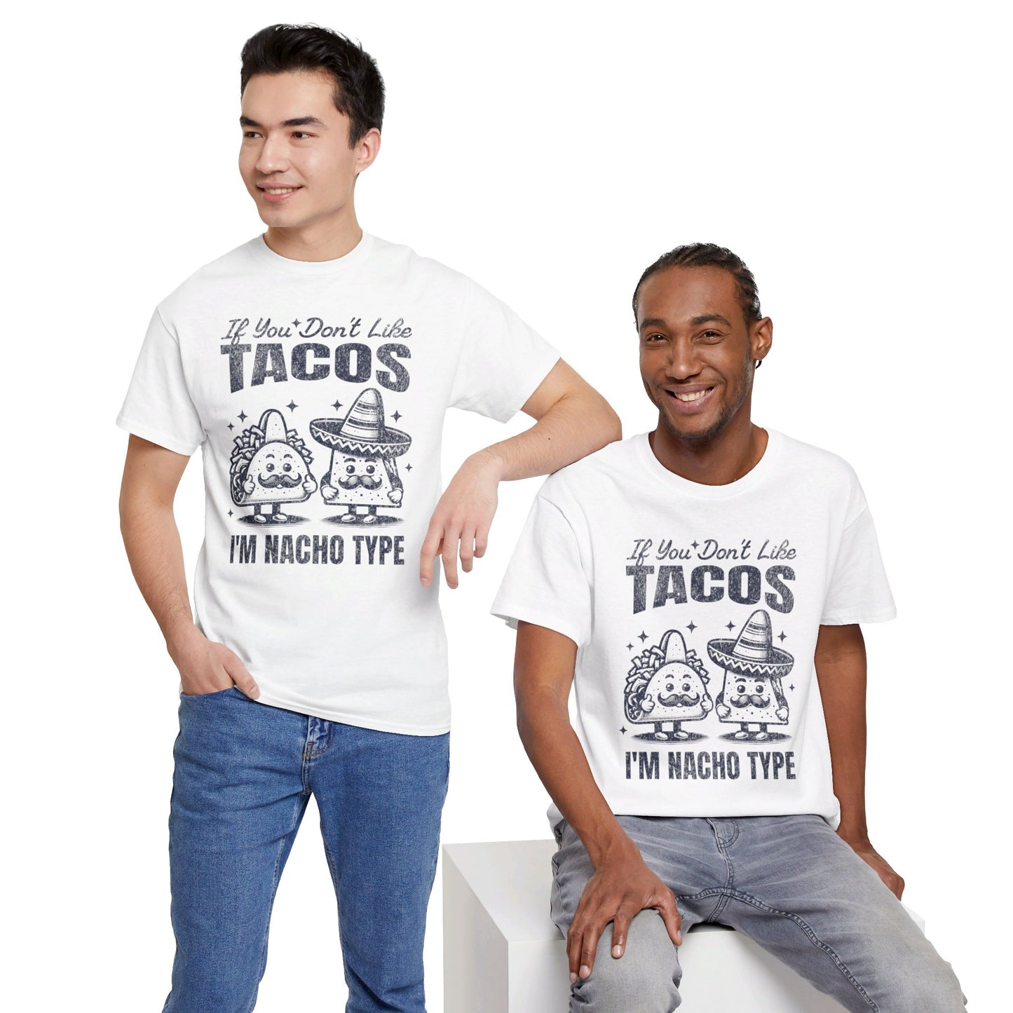 POLLO ASADO TACOS - Tacos/Nachos (Basic Tee)