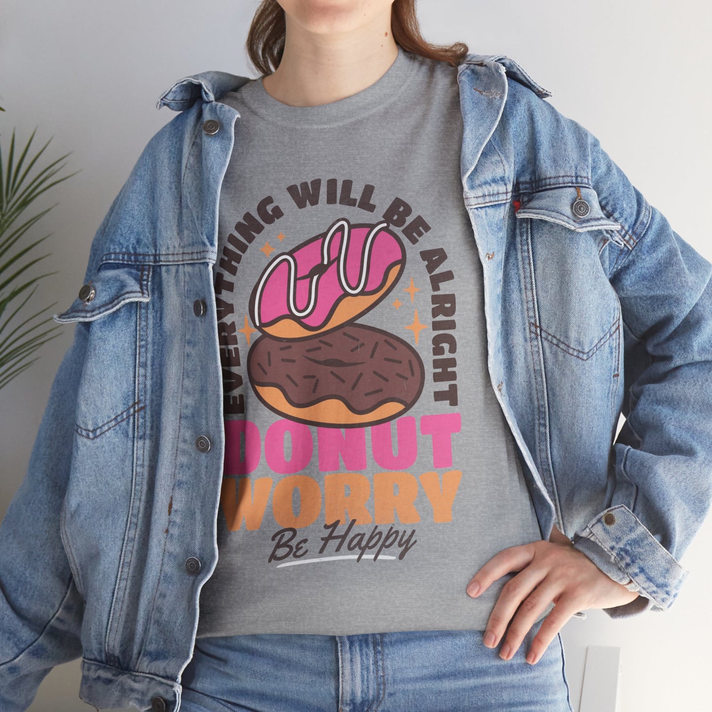 APPLE FRITTER DONUT - Dessert (Basic Tee)