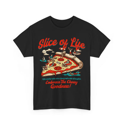 LOBSTER & SPINACH - Pizza (Basic Tee)