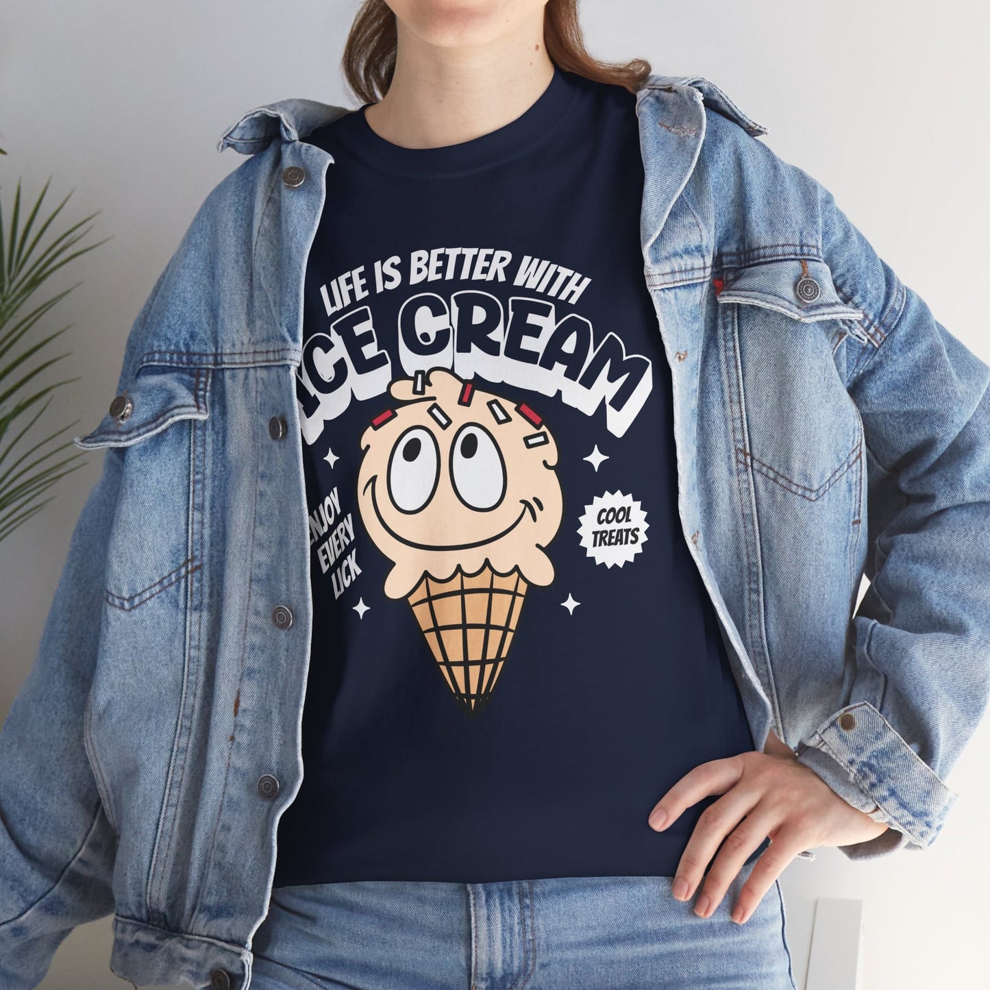 COOKIES & CREAM ICE CREAM - Dessert (Basic Tee)