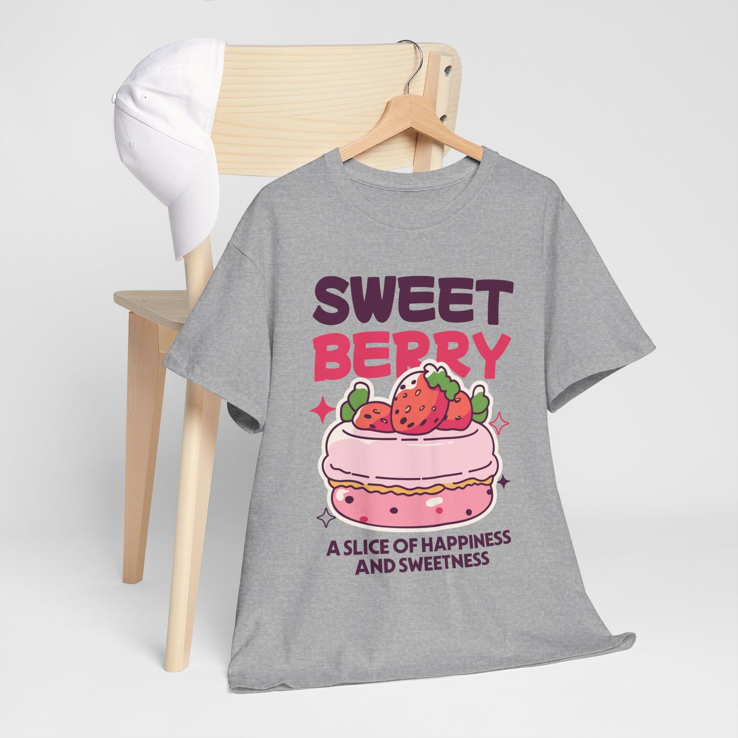 STRAWBERRY CAKE - Dessert (Basic Tee)