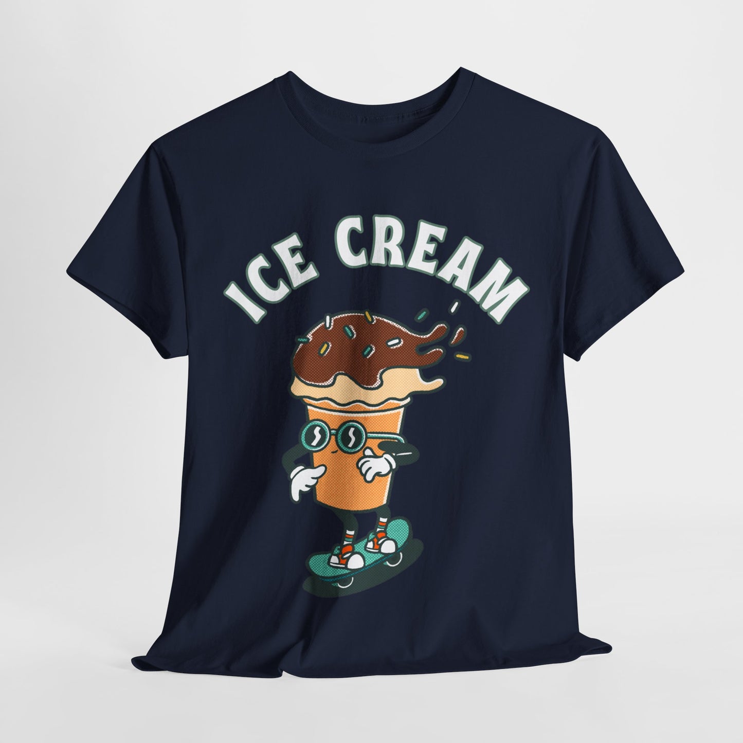 CHOCOLATE ICE CREAM - Dessert (Basic Tee)