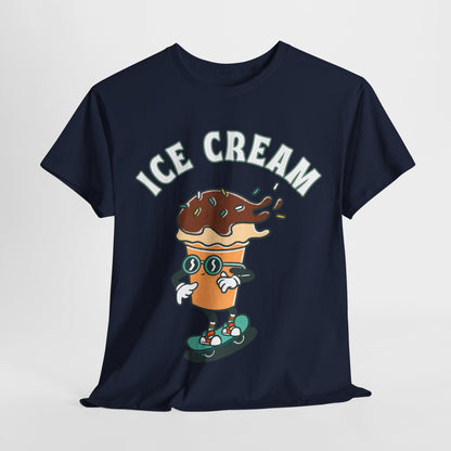 CHOCOLATE ICE CREAM - Dessert (Basic Tee)