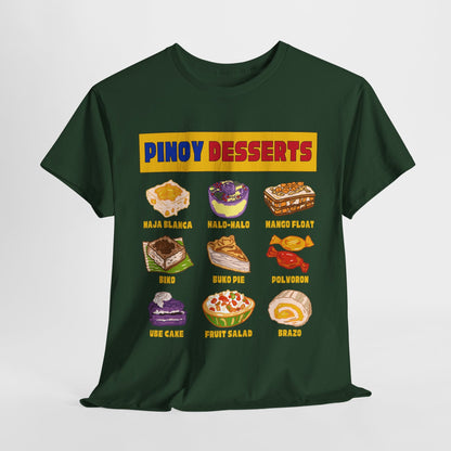 PINOY DESSERTS - Filipino Food (Basic Tee)